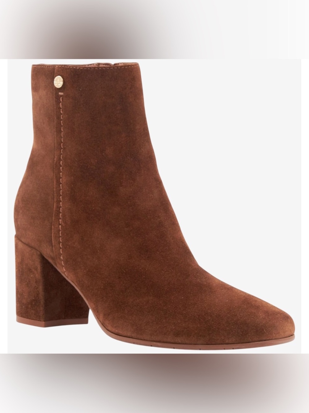 Aquatalia Domani suede Ankle Boot size 8 made in Italy
